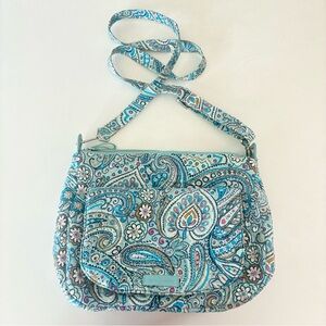 Vera Bradley Blue Paisley Crossbody Bag
